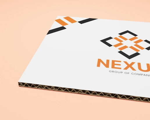 B-Flute Corrugated Cardboard